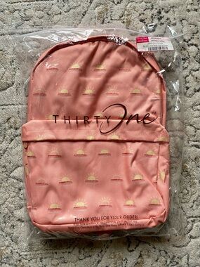 thirty-one Cool for School Backpack- Morning Rays print